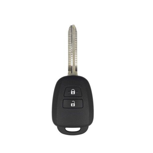 XHORSE XKTO07EN Wired Universal Remote Key Toyota Style Flat 2 Buttons for VVDI VVDI2 Key Tool English Version 5 pcs/lot