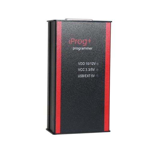 V84 Iprog+ Pro Car Key Programmer Cluster Calibration Airbag Reset and ECU Programming Tool with Probes Adapters