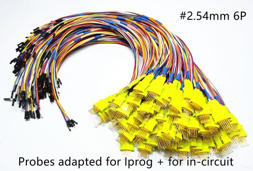 Probes Adapters work with V82 Iprog+ Pro Key Programmer Iprog in-circuit