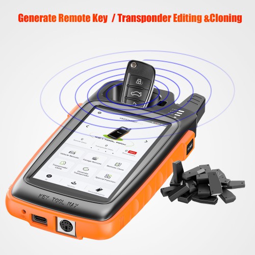 Xhorse VVDI Key Tool Max Remote Programmer with Renew Cable Support Bluetooth and Wifi