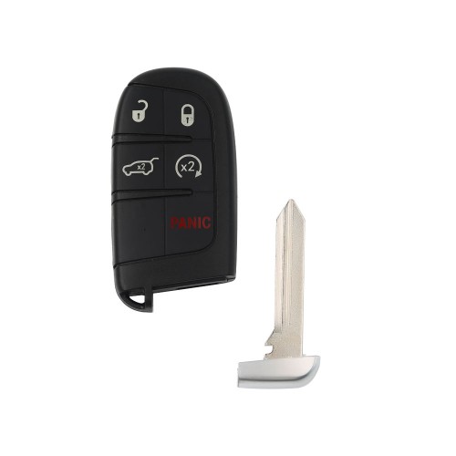 4+1 Button Smart Card for JEEP 433MHZ FCC