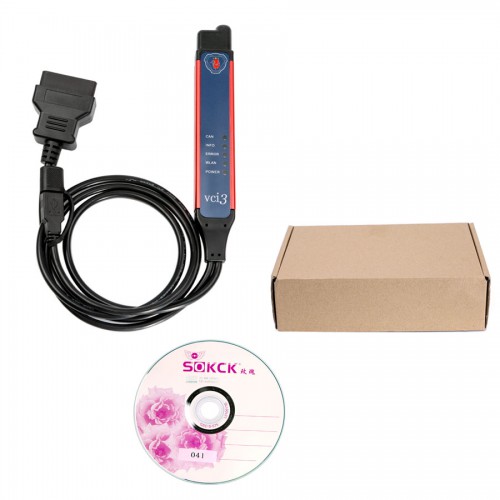 Latest V2.43Scania VCI-3 VCI3 Scanner Wifi Wireless Diagnostic Tool for Scania