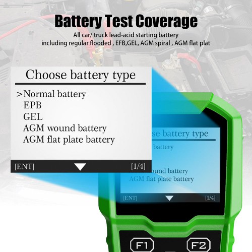 Original Obdstar BMT-08 12V/24V Automotive Battery Tester and Battery Matching Tool OBD2 Battery Configuration