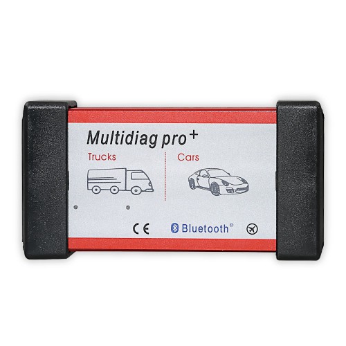 V2016.1 New Design Bluetooth Multidiag Pro+ for Cars/Trucks and OBD2 with 4GB Memory Card support Win8/7/XP