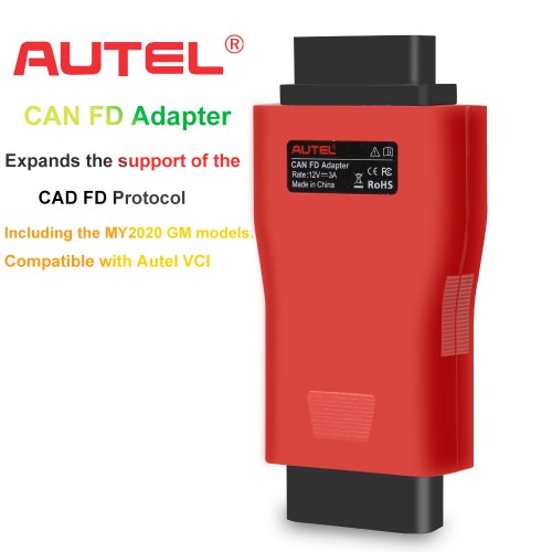AUTEL CAN FD Adapter Compatible with Autel VCI work with MS906/MS906BT/808