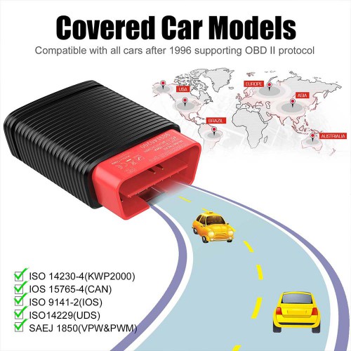 ThinkCar Pro Thinkdiag Mini Bluetooth Full System OBD2 Scanner With All Brands License and Get 5 Free Car Software for 1 Year