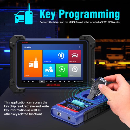 Original Autel MaxiIM IM608 PRO Auto Key Programmer & Diagnostic Tool without IMKPA Supports Wifi