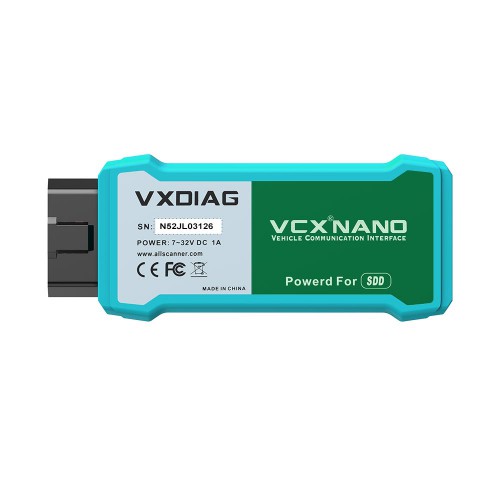 WIFI version VXDIAG VCX NANO for Land Rover and Jaguar Software V160