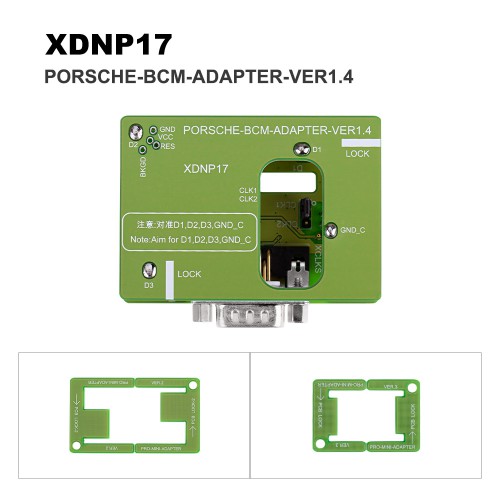 Xhorse XDNPP0CH 16pcs Solder-Free Adapters and Cables Full Set Work with MINI PROG and KEY TOOL PLUS