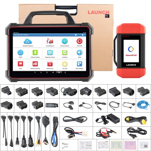 LAUNCH X431 PAD Ⅶ  PAD 7 Multi-language High-end Diagnostic Tool Support Online Coding Programming and ADAS Calibration 2 Years Free Update