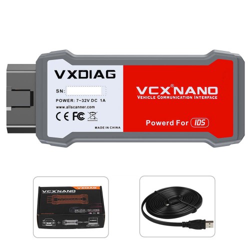 VXDIAG VCX NANO for Ford IDS V121 Mazda IDS V121 Supports Win7 Win8 Win10