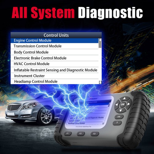 VIDENT iAuto708 Full System All Make Scan Tool OBDII Scanner OBDII Diagnostic Tool