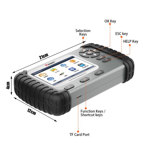 VIDENT iAuto708 Full System All Make Scan Tool OBDII Scanner OBDII Diagnostic Tool