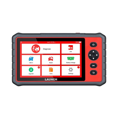 LAUNCH X431 CRP909E OBD2 Car Code Reader Scanner Full System Diagnostic Tool with 15 Reset Service Update Online Update Version of CRP909