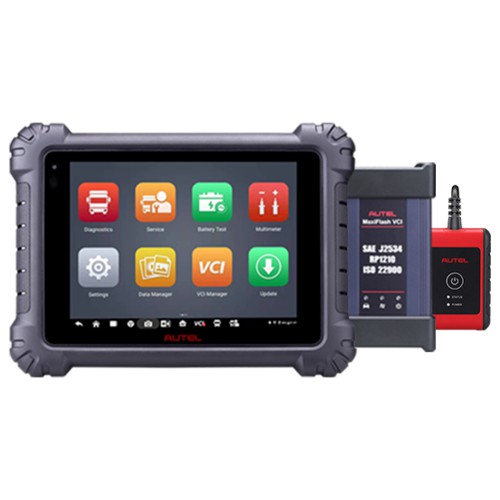 Autel MaxiSYS MS909CV Heavy Duty Bi-Directional Diagnostic Scanner And Bluetooth J2534 VCI