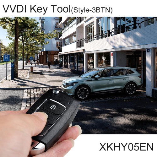XHORSE XKHY05EN HYU.D style Wired Universal Remote Key Fob 3 Button for VVDI Key Tool (English Version) 2017 5pcs/lot