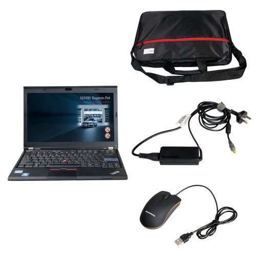 V2022.3 MB SD C5 SD Connect Compact 5 Star Diagnosis with Software for Cars and Trucks 256SSD WIFI Installed on  Lenovo X220 I5 Direct Use