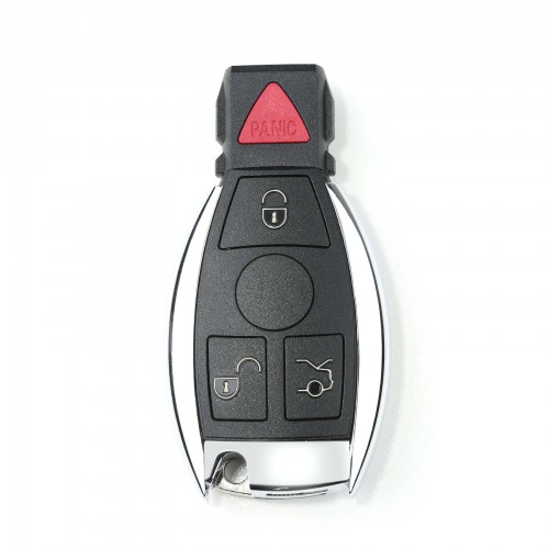 Benz Smart key Shell 4 Button with the Plastic 5pcs/lot Free Shipping