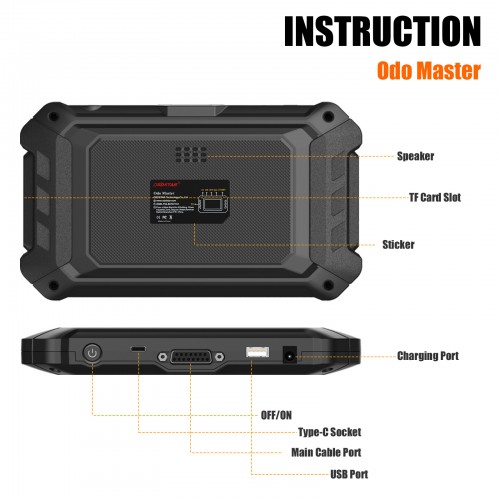 OBDSTAR ODOMASTER  Odometer Correction Adjustment/OBDII Function/ Oil Service Reset Tool More Vehicle Than X300M