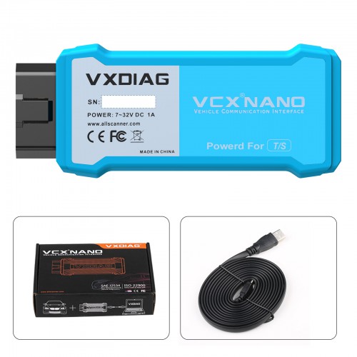 WIFI version VXDIAG VCX NANO for TOYOTA TIS Techstream V17.00.020 Compatible with SAE J2534