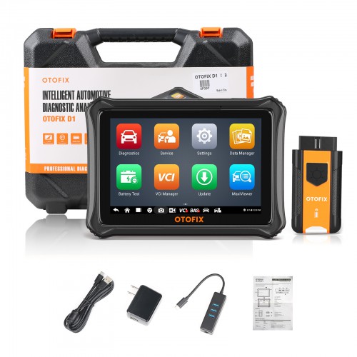 OTOFIX D1 All System Diagnostic Tool OBD2 Tablet Automotive Scanner with TPMS 30+ Service Function, DPF,EPB,BMS,Oil Reset