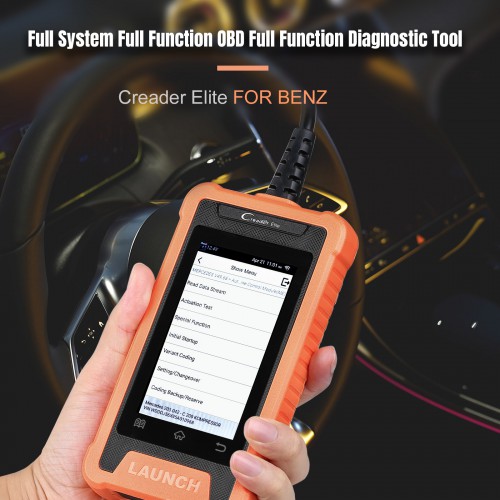 Launch Creader Elite BENZ Full System Full Function OBD Full Function Diagnostic Tool