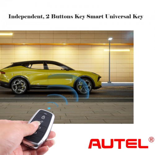 AUTEL IKEYAT004CLAUTEL Independent 4 Button Universal Smart Key - Trunk 10pcs/lot