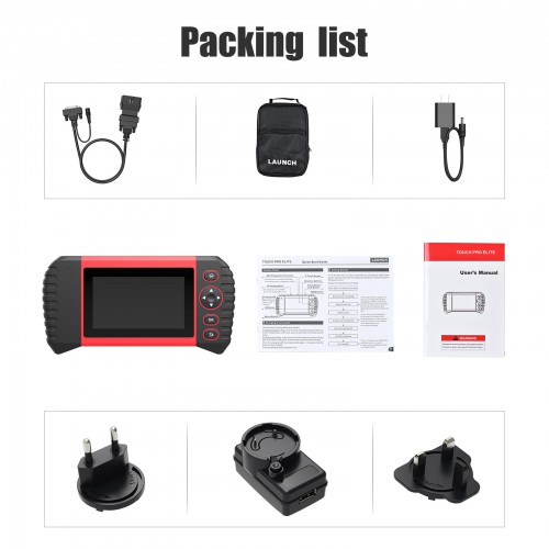 2022 Newest Launch CRP Touch PRO Elite All System Diagnostic Scanner Tool with 7 Reset Services Oil SAS EBP BMS DPF ABS Bleeding 2 Years Free Update