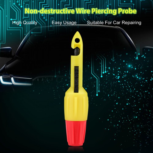 Wire Piercing Probe Piercing Clip 4mm Banana Plug with 4mm Automotive Test Leads Cable Piercing Probe Set