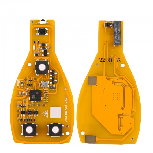 Xhorse VVDI BE Key Pro V3.2 Yellow Board 315Mhz/433Mhz No Bonus Points 5 pcs/lot