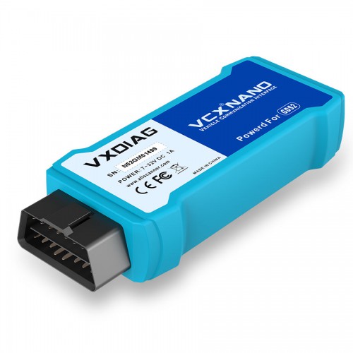 VXDIAG VCX NANO for GM/OPEL GDS2 Diagnostic Tool WIFI Version  + U Disk with Software