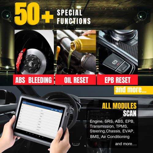 LAUNCH X-431 PRO5 All In One Comprehensive Car Diagnostic Tools Automotive Tool Full System OBD2 Scanner Muti-languages Free Update for 2 Years