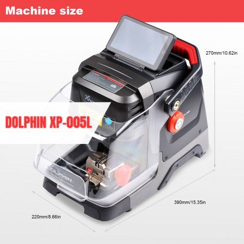 Xhorse Dolphin II XP-005L XP005L Key Cutting Machine with Touch Screen Support Bluetooth and Wifi
