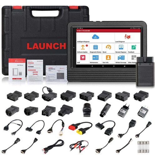 Launch X431 V 5.0 8inch Tablet Wifi/Bluetooth Full System Diagnostic Tool 2 Years Free Update Online