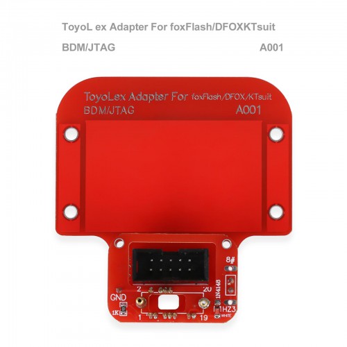 Toyota/Lexus Adapter For foxflash/dfox/KTsuit BDM/JTAG