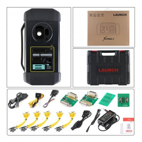 Launch X431 PAD VII PAD 7 Scanner Free Send GIII XPROG 3 Key Programmer Support with All Keys Lost & Online Programming 2 Years Free Update Online