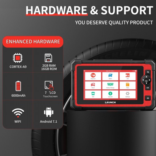 LAUNCH X431 CRP919E Full System Car Diagnostic Tools with 31+ Reset Service Auto OBD OBD2 Code Reader Scanner 2 Year Free Update EU & UK Version
