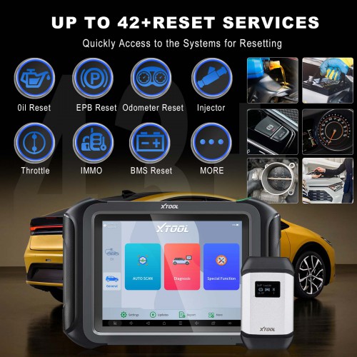 2023 XTOOL D9 EV Electric Vehicles Diagnostic Tablet Support DoIP and CAN-FD For Tesla For BYD With Battery Pack Detection