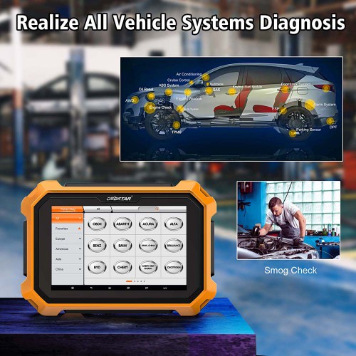 OBDSTAR X300 DP Plus Key Programmer Full Version Full Configuration with Renault Converter Free send P004 Airbag FCA 12+8 and Toyota-30 Cable