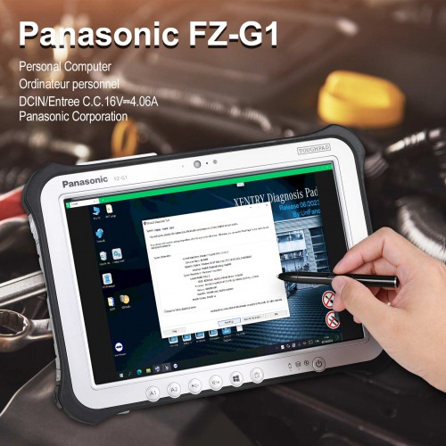 Second-hand Panasonic FZ-G1 I5 3rd generation Tablet 8G without Hard Disk