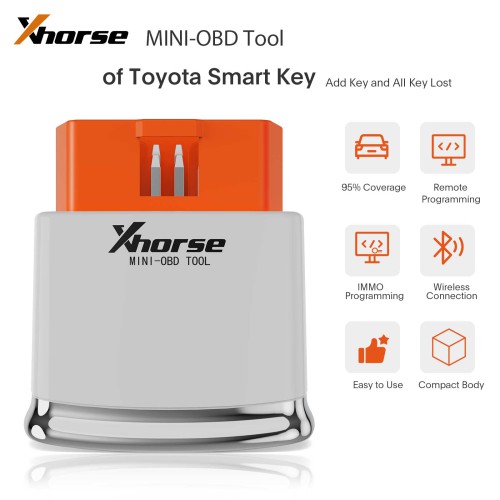 Xhorse FT-OBD Tool XDMOT0GL Toyota Add Keys All Keys Lost