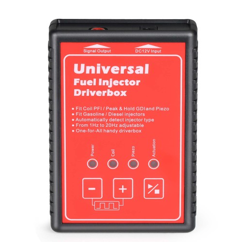GD1 Universal Fuel Injector Driverbox Fit All Kinds of Injector Interface Automatically Detect Injector Type