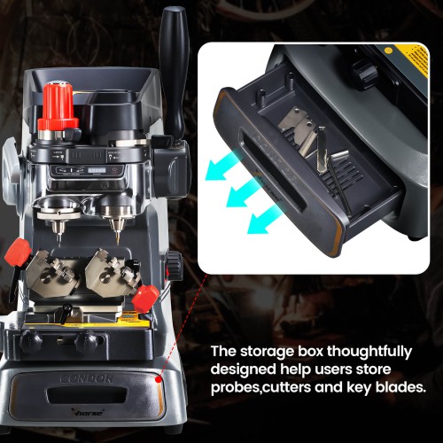Xhorse Condor XC-002 Pro Manual Key Cutting Machine without Battery Update Version of Condor XC-002