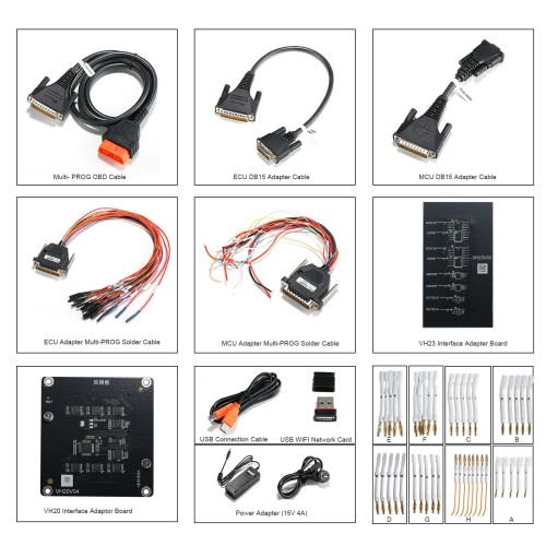 Xhorse Multi-prog Powerful Pro-level ECU Programmer Support Factory Usage Mode for Batch Programming of Chips
