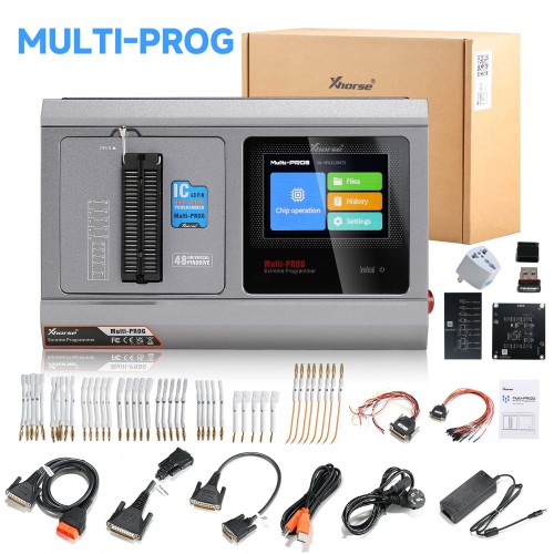 Xhorse Multi-prog Powerful Pro-level ECU Programmer Support Factory Usage Mode for Batch Programming of Chips