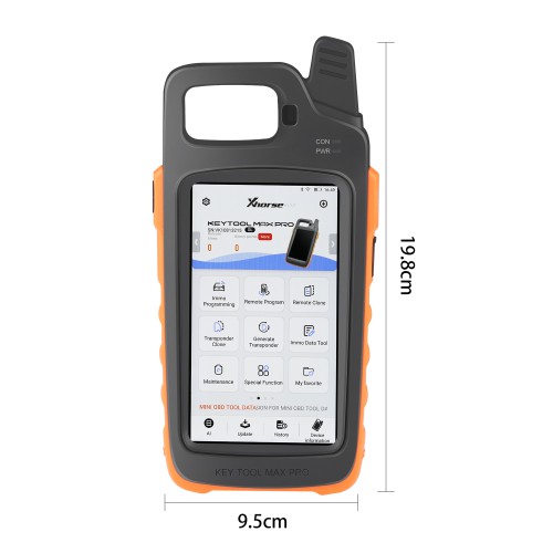(Second-hand 95% New)Xhorse VVDI Key Tool Max PRO Combines Key Tool Max and Mini OBD Tool Functions