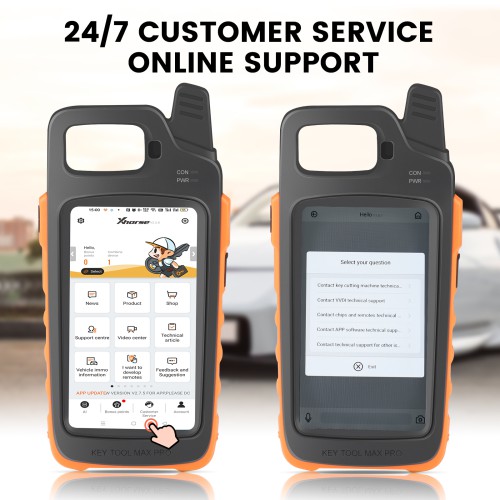 (Second-hand 95% New)Xhorse VVDI Key Tool Max PRO Combines Key Tool Max and Mini OBD Tool Functions