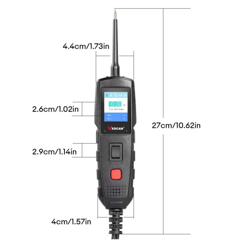 VXSCAN PT1000 Vehicle Super Electrical Diagnostics DC/ AC/ Waveform/ Resistance/ Diode / Current Diagnostics