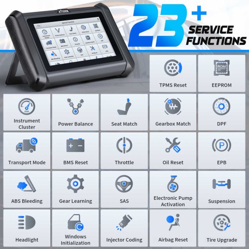 XTOOL X100 PAD S Full System Diagnosis 23+ Service Functions Upgraded Version of X100PAD PLUS
