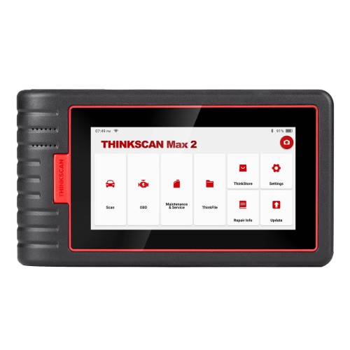 THINKCAR ThinkScan Max 2 Full System Diagnostic 28 Maintenance Functions Lifetime Free Update Support CAN-FD Multi-language